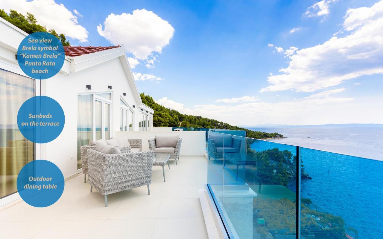Villa Visnja Prestige Brela Esterno foto